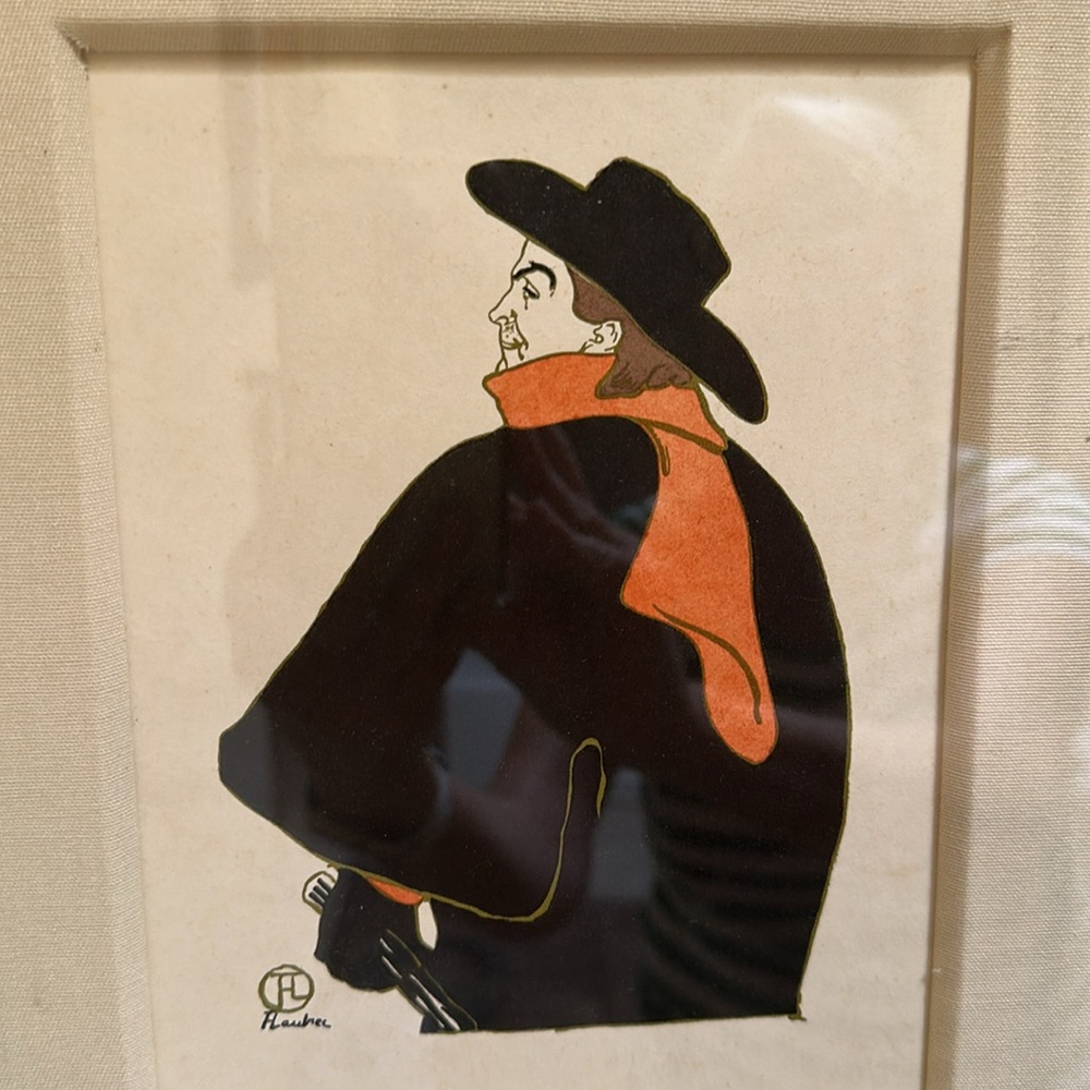 Framed Art Print with Gold Leaf Frame - Picture 4 of 4